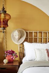 Lots of color and texture welcome you in this guest bedroom.