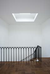 The  Skylight in the stairwell brightens the darkest moments of the Mangiacane home.