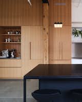 Ceiling lighting : Systemalux / Pendant lighting : Lambert & fils / Granit countertops : Stone age / Stainless counter top : Solufab / Cabinetry : Atelier 13 - custom design by La Firme / Stools : Lattitude Nord