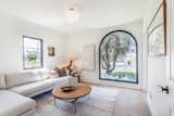 Fourth bedroom also functions as a media space