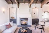 Custom cabinetry in the light-infused living area