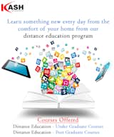 Kash India offers distance MBA course, accounting training, and distance education courses in Jaipur for U.G and P.G students. at affordable prices.
For more information- https://www.kashindia.com/distance-education-program/
