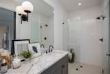 Bath Room Luxurious walk in shower in master bath  Photo 13 of 15 in Pinewood Forest Anders Cottage