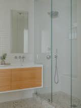 Bath Room, Enclosed Shower, and Ceramic Tile Wall  Photo 11 of 14 in UES APARTMENT REFRESH by Blejer Architecture