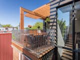 Outdoor, Rooftop, Small Patio, Porch, Deck, Wood Patio, Porch, Deck, and Back Yard  Photo 6 of 10 in Le Poulailler by eba architecture