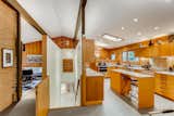Kitchen and staircase.  John Storrs did 3/4 high walls, cabinets and closets.