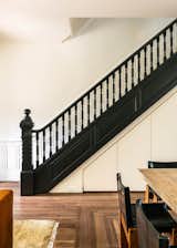 Restored staircase at parlor floor