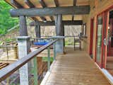 Outdoor, Wood Patio, Porch, Deck, Metal Patio, Porch, Deck, Large Patio, Porch, Deck, Decking Patio, Porch, Deck, and Concrete Patio, Porch, Deck  Photo 8 of 26 in Watershed Resort #3 - Mountain Modern by Tim Goodwin