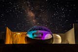 Get wrapped up stargazing from inside your bubble. 