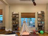 One of the most dramatic transformations on the first floor is removing the clutter and inserting a calming, elevated dining room.  Photo 8 of 25 in Before & After: She Renovated Her Austin Home With an Unusually Specific Aesthetic
