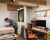 Architect's office studio.