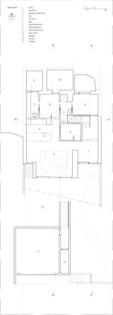 West Bay Passive House lower-level floor plan