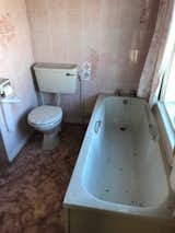 Before: Swing Step House bathroom
