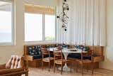 Dining area in Jamesport Beach House by Mesh Architectures