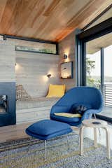 Living area of Boathouse by Prentiss Balance Wickline Architects