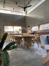 Dining Area of Cabin House by Taliesyn Design and Architecture