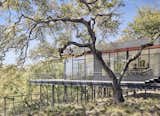 Formal dining and sitting spaces, dramatic forms and outdoor spaces