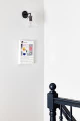 Basquiat instagram painting in stairwell. 