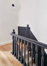 Painted stair case.