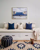 Play room day bed with storage.