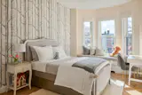 Whimsical girls room.