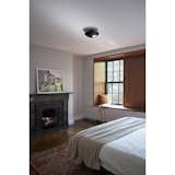 Master bedroom with window niche