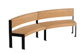 Bench 201. Curved bench.   Photo 11 of 21 in New Classics - Outdoor Furniture by Djao-Rakitine