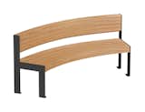 Bench 206. Long curved bench.   Photo 16 of 21 in New Classics - Outdoor Furniture by Djao-Rakitine