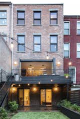 Exterior, House Building Type, Brick Siding Material, and Flat RoofLine BACKYARD & REAR FACADE
Photo © Ashok Sinha  Photo 1 of 18 in Bed-Stuy Townhouse by batliboi studio / architecture + design
