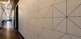 Art-Deco walls in the hallyway