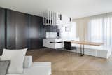 Practical yet flexible and sculptural, it provides a place to congregate, chat, relax, dine, while becoming the centre piece of the house. 