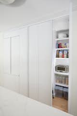 Kitchen with Hidden Step-In Pantry