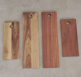 Sapele or Walnut Modern Simple Boards

We call these boards simple, but there is nothing simple about them.

Made of either Sapele or Walnut these warm, rich and gorgeous boards will make a modern and elegant addition to your next event, functioning as either a serving or charcuterie board -or- in your home kitchen as a great platform for serving meals.

 
Sapele is a medium to dark reddish brown wood, sometimes featuring purple and red hues within the reddish brown uniform ribbon like grain after oiling.  Walnut wood can have a wide range of browns, from a pale brown to a chocolaty dark brown and also have a myriad of hues and figure in the grain.

To purchase:
https://toddalanwoodcraft.com/collections/serving-boards/products/modernist-charcuterie-serving-board
 
We are big fans of both of these woods and wanted to design a board to showcase our love for both of them, in the most modern distinct yet natural way we could.  The boards come with a large enough circumference hand hole for easy gripping, and also easy hanging storage when not in use. 

 
If you own a bar or pub, these boards are great for carrying appetizers or used to present each diners meal. Caterers love these as they are a great presentation board plus easy to care for when keeping on a cleaning and maintenance schedule after each event. 

 Our boards come in 2 sizes and 2 wood selections. 

