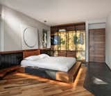 Bedroom in Efe Kababulut’s Bosphorus Residence