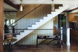 Staircase, Wood Tread, and Metal Railing  Photo 6 of 7 in Gracefully Green by Fergus Garber Architects