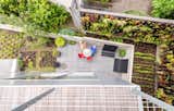 View of patio from above.  Photo 7 of 23 in Case Study House 2016 by BUILD LLC