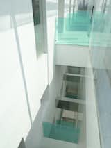 Patios introduce invisible light into each floor space in a visible form