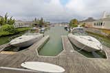 The home features a dock and private slip for your own motorized boat