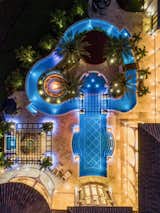 Overhead of the pool and lazy river