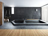 A key feature in SAAD’s Strata House is the serene Japanese bath.