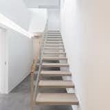 Staircase, Wood Tread, and Metal Railing Stair   Photo 17 of 24 in House Grey by Albert Ho,