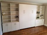 Queen size murphy bed in that extra room will give you not only a decent sleeping option for extra guests, but a tons of storage as well.