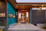 Hill Country Residence featuring yakisugi (shou sugi ban) japanese charred wood siding