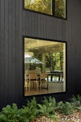 Exterior, House Building Type, Metal Roof Material, and Wood Siding Material Bedford Retreat featuring yakisugi (shou sugi ban) japanese charred wood siding  Photo 8 of 9 in Bedford Retreat by Nakamoto Forestry