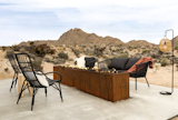 A ten foot outdoor fire pit invites guests to relax in the cool evenings.   Photo 1 of 23 in SkyHouse Joshua Tree by John Davis