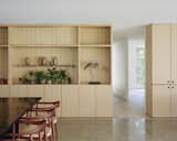 Sheffield residence by Vincent Appel / Of Possible dining room with built-in storage