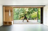 Yoga house by Robert Hutchinson Architects yoga studio deck