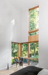 Yoga house by Robert Hutchinson Architects master bedroom windows