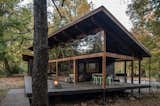 Architect Sergio Araneda designed a contemporary timber-wrapped cabin on a remote site in Malalcahuello, Chile.
