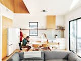 Kitchen of Jon Staff’s Fire Island Home by Hufft